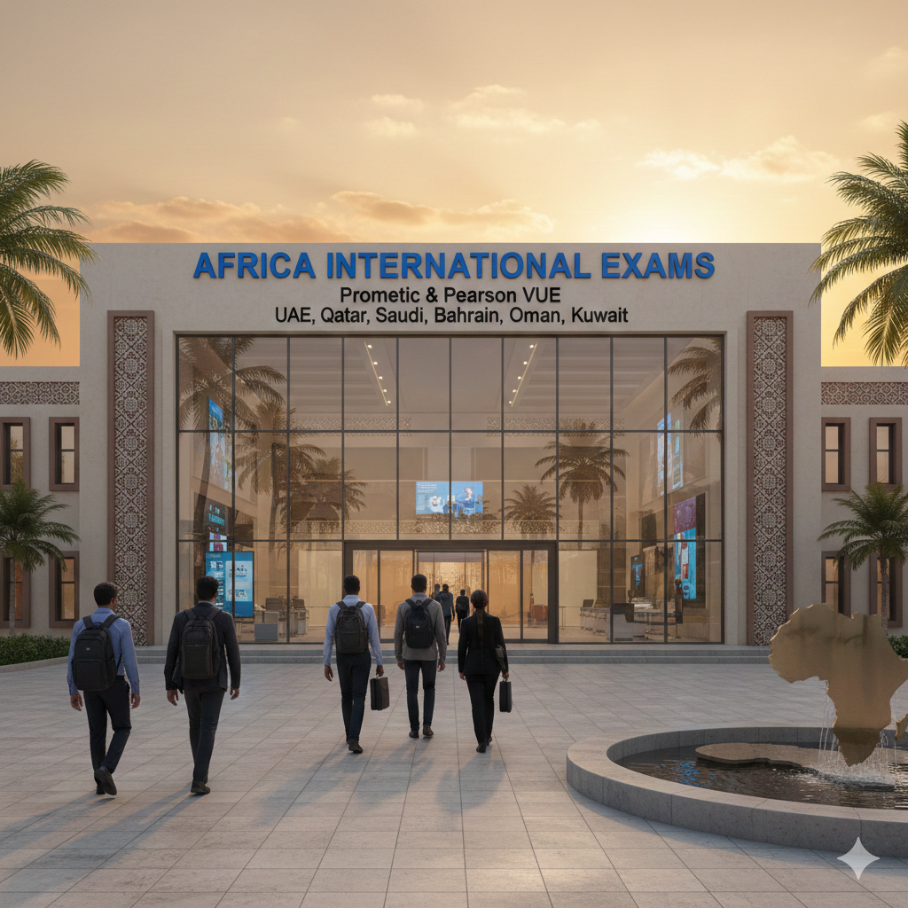 Prometric & Pearson VUE (UAE, Qatar, Saudi, Bahrain, Oman, Kuwait)